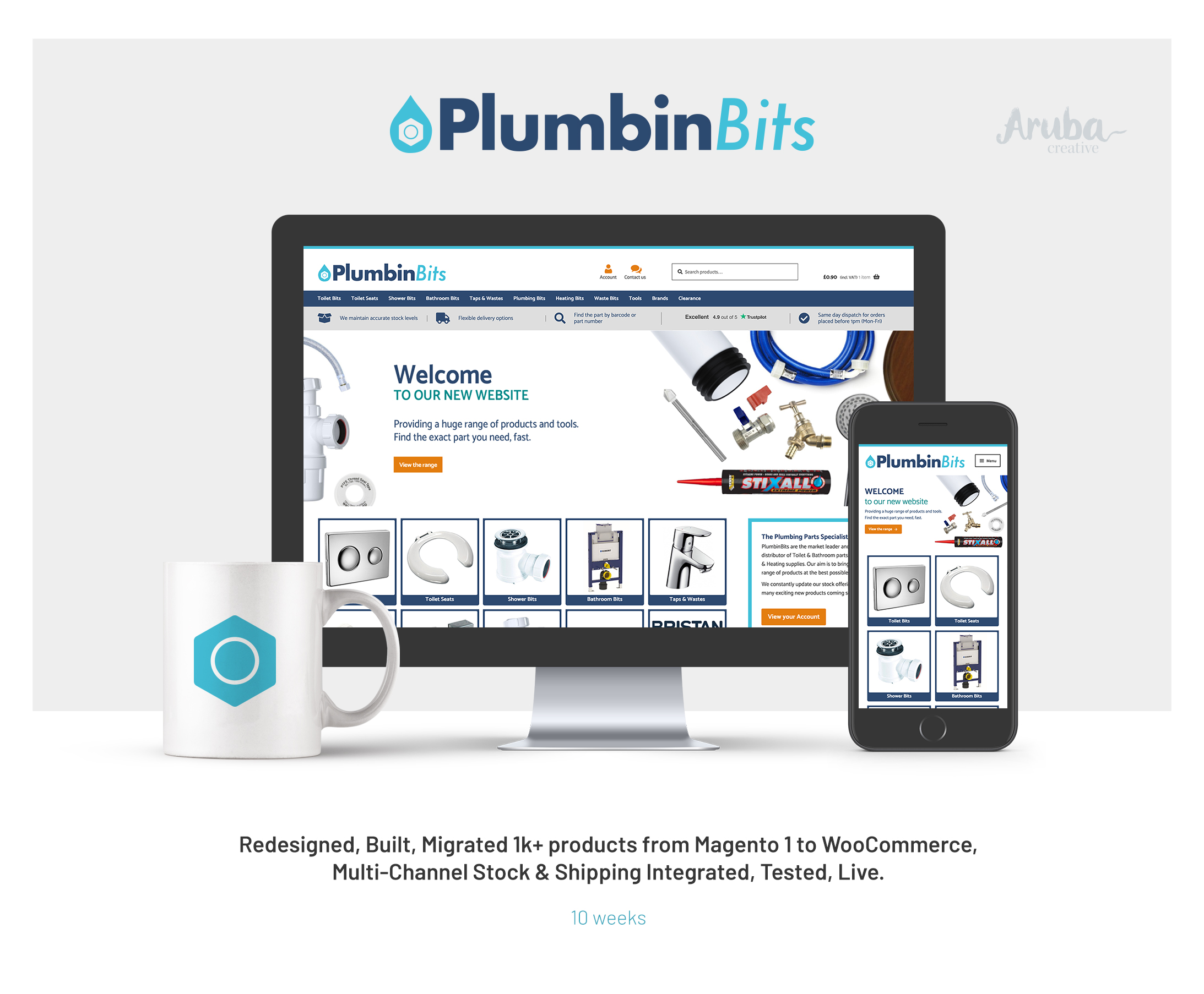 Aruba Creative – PlumbinBits website